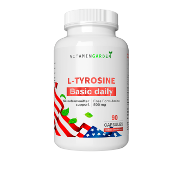 Vitamin Garden, L-Тирозин + Йод (калия йодат), капсулы, 90 шт.