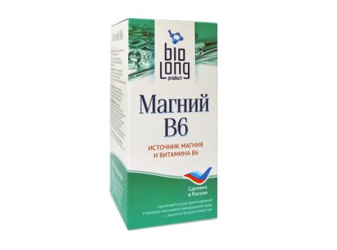 Biolong, Биолонг Магний B6, жидкость, 250 мл