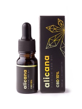 Alicana, CBD масло 10% «Широкий спектр», жидкость, 10 мл