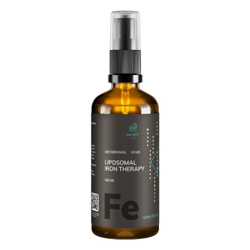 Smartlife, Липосомальное железо Терапи + Витамин C, капли, 100 мл