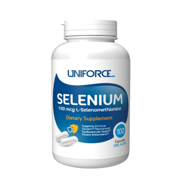 Uniforce, Селен (селенометионин), капсулы, 100 шт.