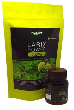 Robios, Дигидрокверцетин «Larix power extra», капсулы, 40 шт.