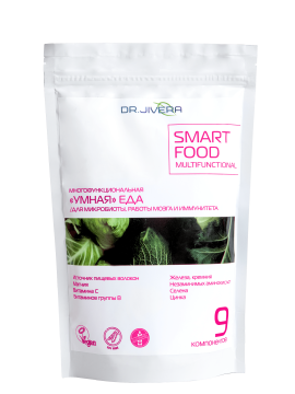 DOCTOR JIVERA, Многофункциональная «умная» еда (для микробиоты, работы мозга и иммунитета), порошок, 270 г